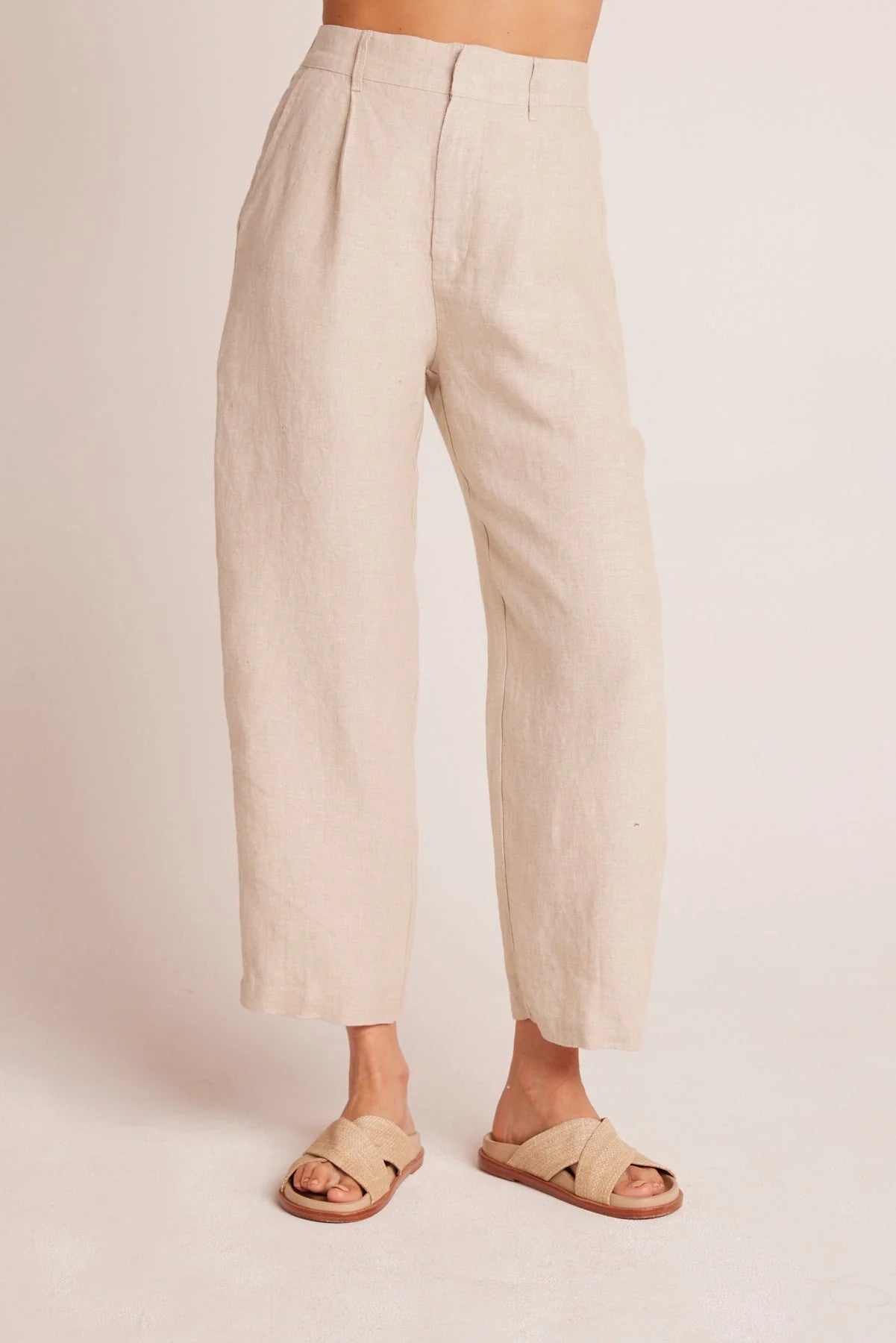 RELAXED PLEAT FRONT TROUSER