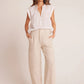 RELAXED PLEAT FRONT TROUSER