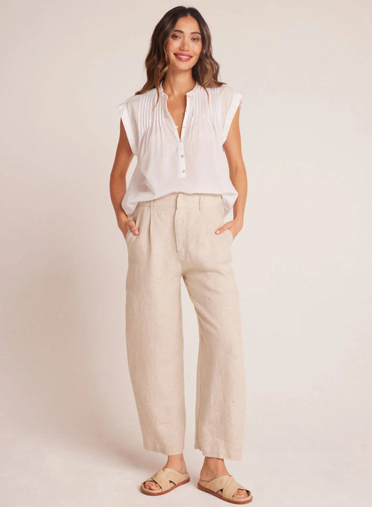 RELAXED PLEAT FRONT TROUSER