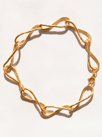 THE DELL'INFINITO NECKLACE - 16", 24K GOLD VERMEIL