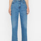 Le Jane Crop Raw Fray